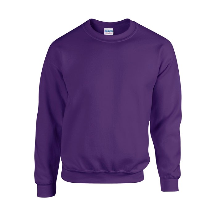 HEAVY personnalisé mauve face BLEND SWEAT 18000 270 gr/m2 (White: 255 gr/m2). 50% coton, 50% polyester. Coton texturé (fil air j
