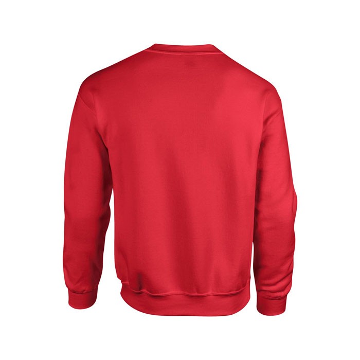 HEAVY personnalisé rouge cerise dos BLEND SWEAT 18000 270 gr/m2 (White: 255 gr/m2). 50% coton, 50% polyester. Coton texturé (fil