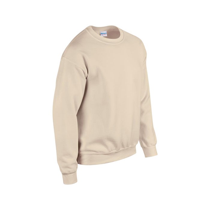 HEAVY personnalisé sable profil BLEND SWEAT 18000 270 gr/m2 (White: 255 gr/m2). 50% coton, 50% polyester. Coton texturé (fil air