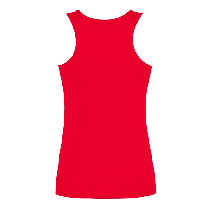 COLETE publicitário LADY-FIT 61-418-0 140 g/m2. 100% Poliéster. Absorção de umidade e secagem rápida.