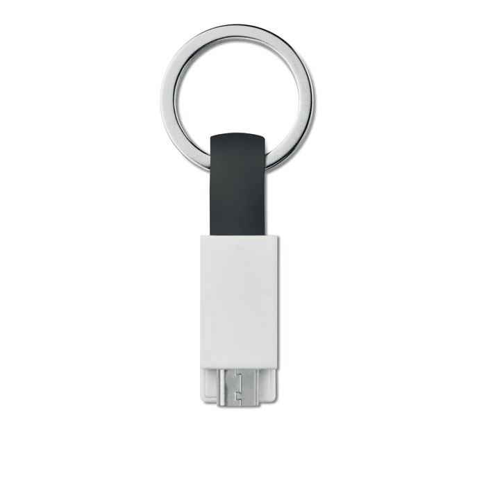 MINI Porte- clés personnalisé câble en TPE avec micro USB pour smartphone et tablettes.
