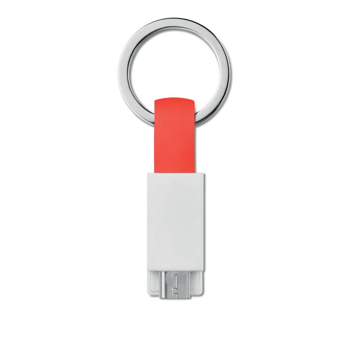 MINI Porte- clés câble en TPE avec micro USB pour smartphone et tablettes.