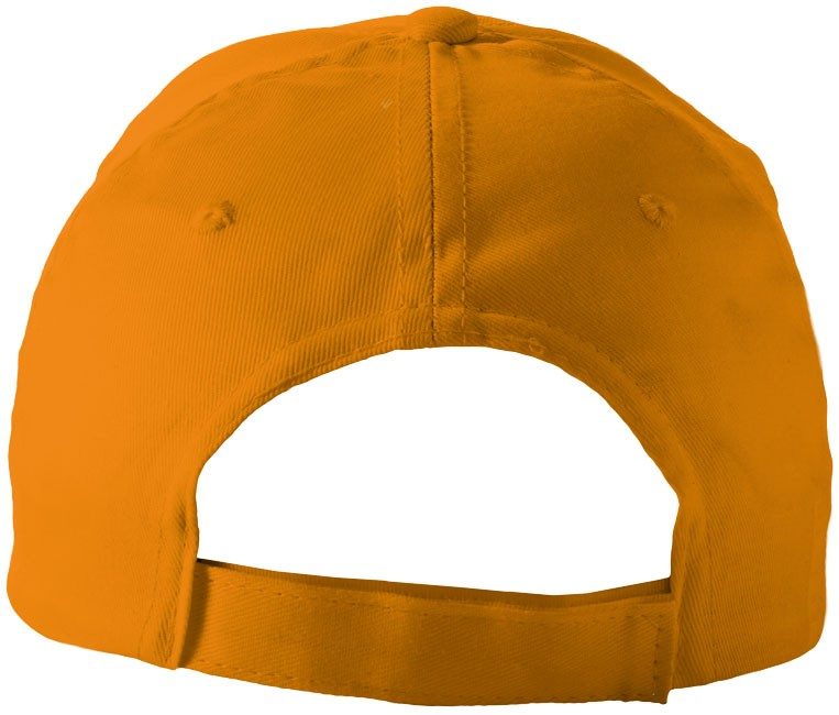 Casquette publicité Basic 5 panneaux 100% coton.  5 panneaux.  Fermeture par scratch.  Taille 58 cm.