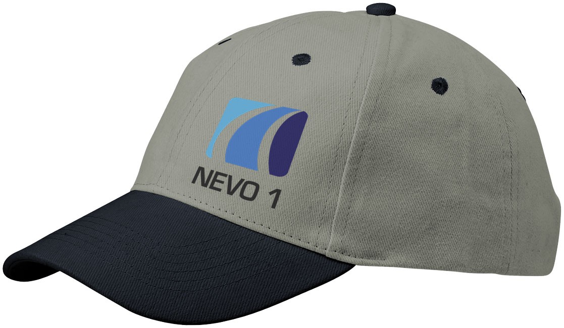 Customisable 6-Panel Grip Cotton Cap. 275-280 g/m².