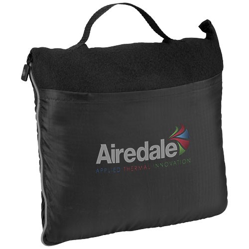 Couverture personnalisée polaire compressible Phoenix Design Exclusif.  Polaire 180 g/m2 et polyester ripstop.