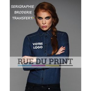 Damskjorta Denimskjorta SL