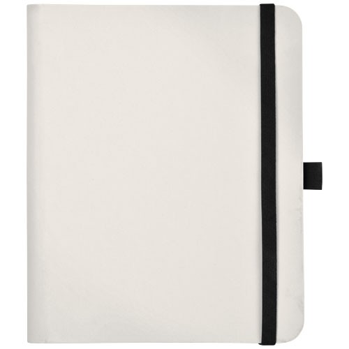 Conférencier publicitaire pour tablette Verve avec bloc-notes de 30 pages  et possibilité de loger des tablettes jusqu'à 10".  P