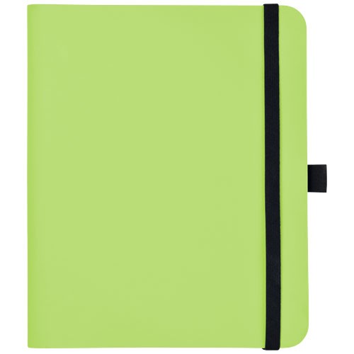 Conférencier publicitaire pour tablette Verve avec bloc-notes de 30 pages  et possibilité de loger des tablettes jusqu'à 10".  P