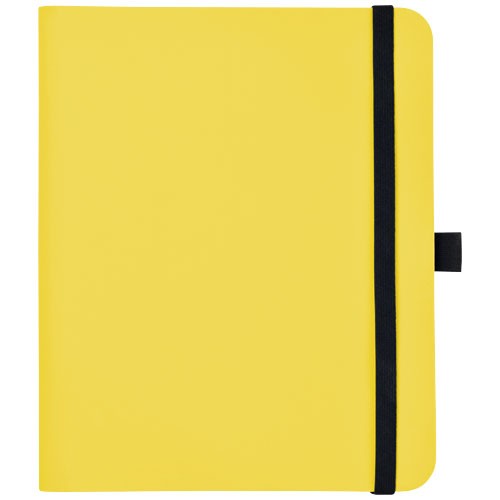 Conférencier publicitaire pour tablette Verve avec bloc-notes de 30 pages  et possibilité de loger des tablettes jusqu'à 10".  P