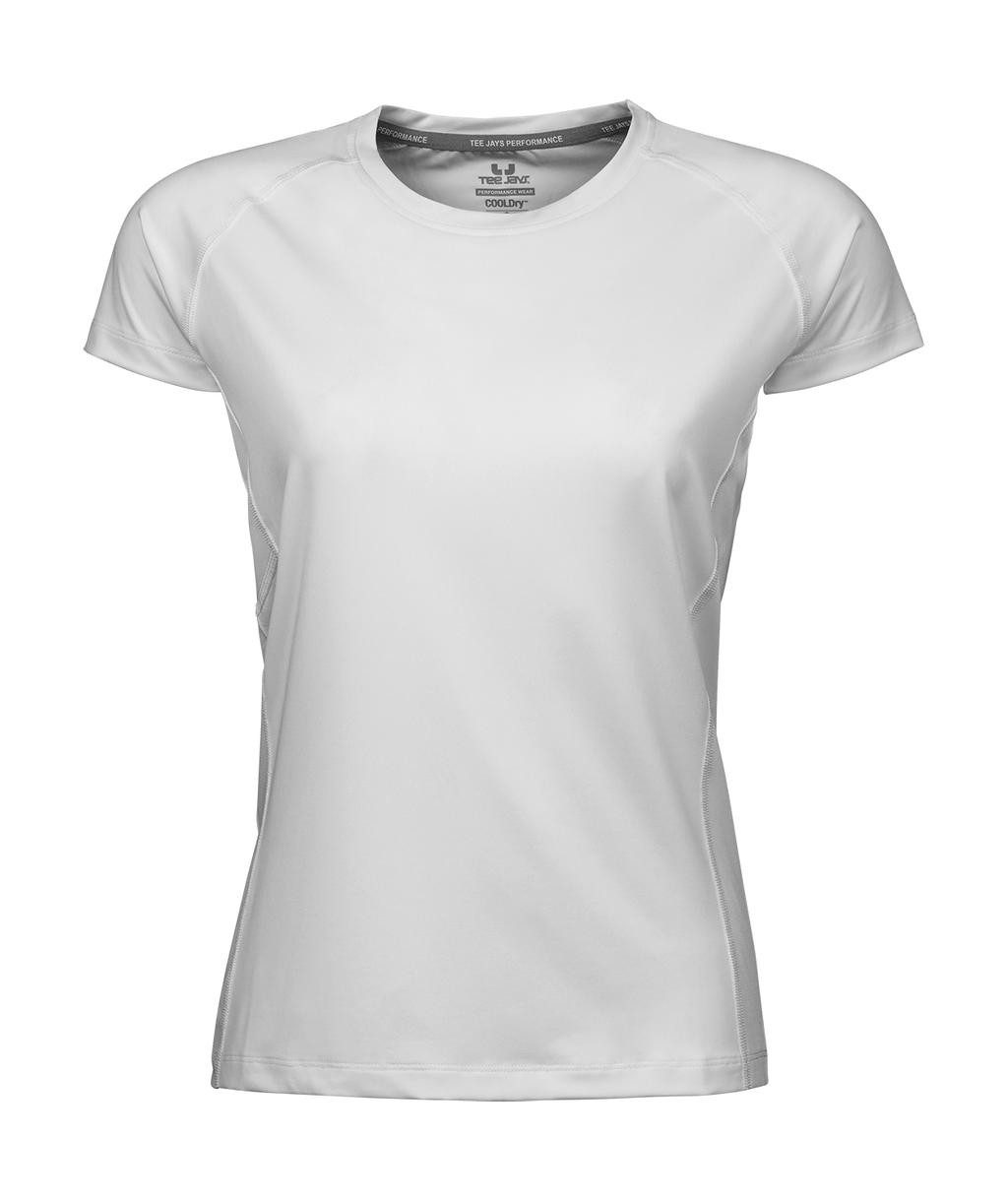 Tee-shirt personnalisable femme respirant 160 g/m² 95% polyster (tissu COOLdry), 5% élasthanne