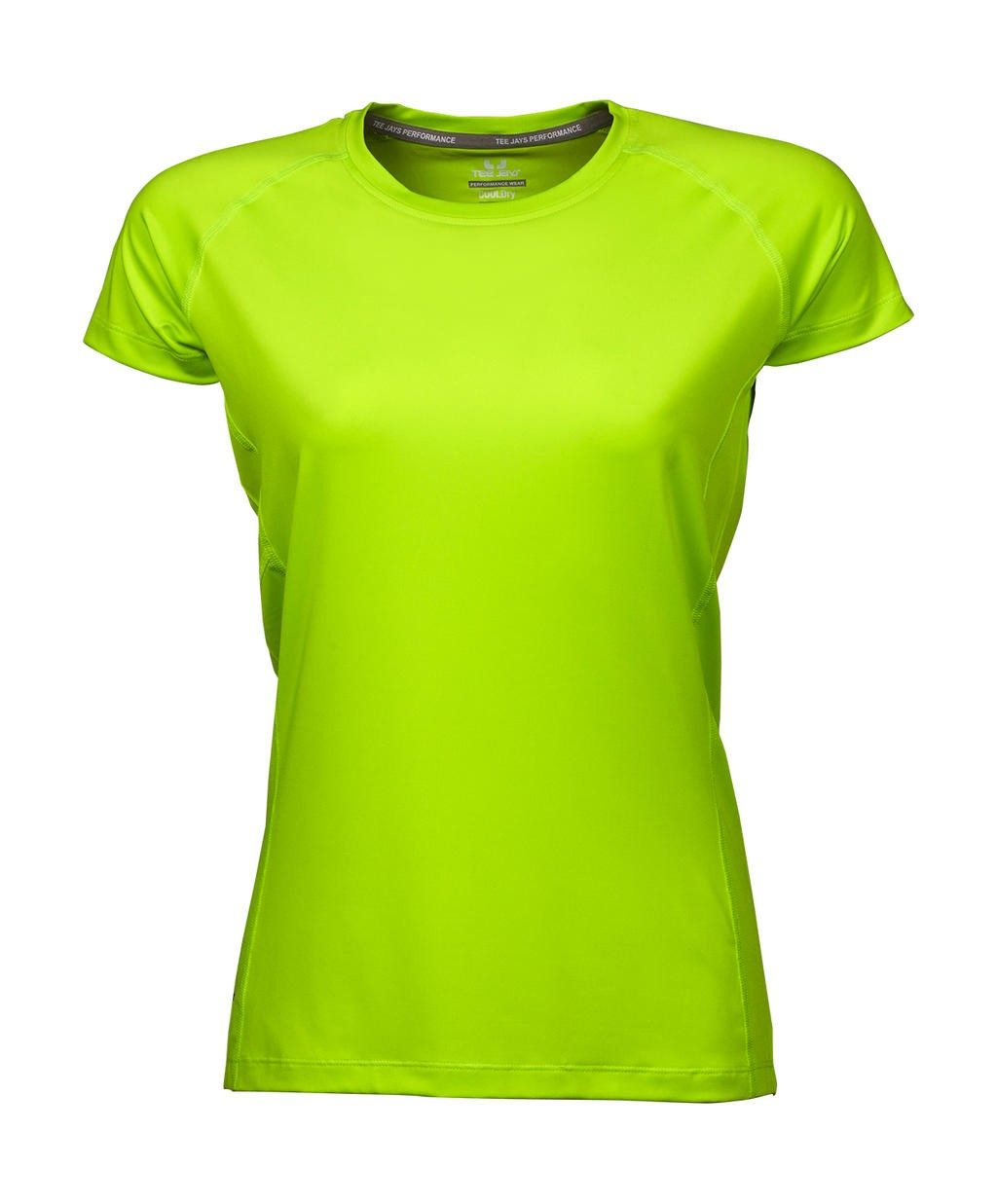 Tee-shirt publicitaire femme respirant 160 g/m² 95% polyster (tissu COOLdry), 5% élasthanne