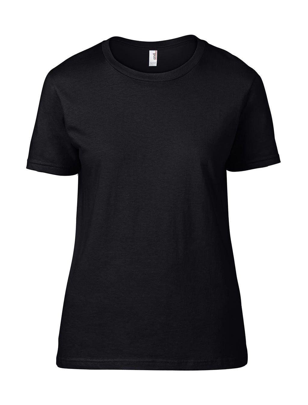 Tee-shirt personnalisé noir face femme Fashion 100% coton ringpsun prérétréci 150 g/m² Heather Grey: 90% coton, 10% polyester,