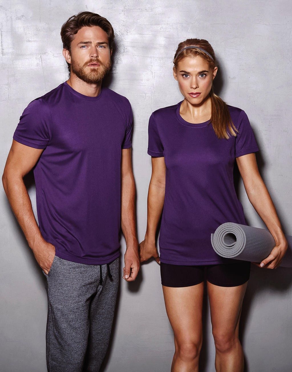 Tee-shirt publicitaire femme Active 140 g/m²  100% polyester (interlock, ACTIVE-DRY)