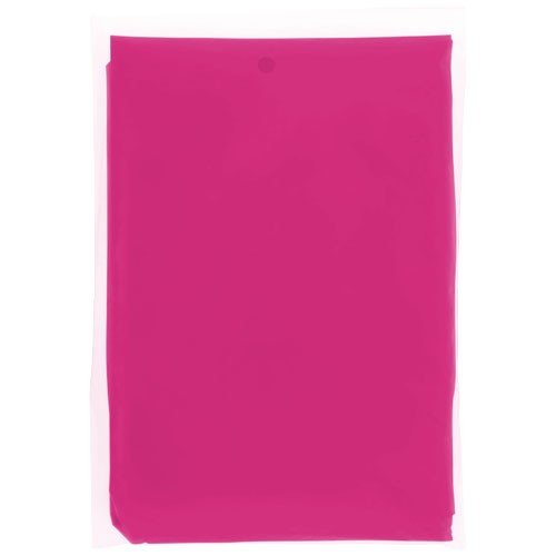 Poncho jetable sous pochette Ziva personnalisé Poncho avec capuche dans une pochette  qui se referme aisément