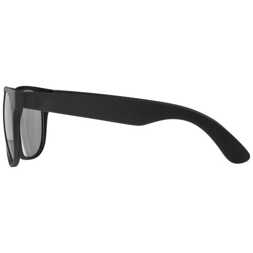 Lunettes personnalisables de soleil rétro avec verres teintés noir  protection de catégorie 3.  Conform