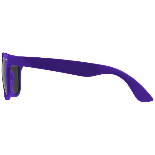 Lunettes personnalisables de soleil rétro avec verres teintés noir  protection de catégorie 3.  Conform