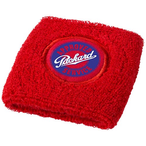 Poignet publicité éponge Hyper Poignet éponge doux et absorbant. Coton.