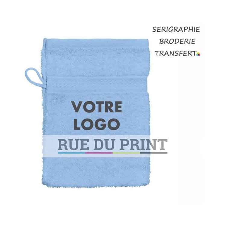 Gant publicité de toilette Thames420 g/m²  100% coton  gant de toilette