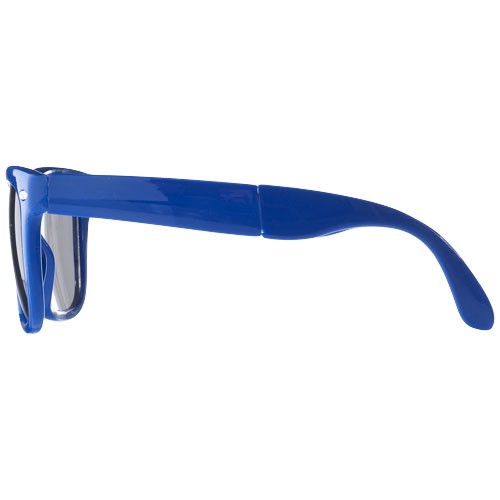 Lunettes publicitaires de soleil pliables Sun Ray Lunettes de soleil rétro avec branches  et monture pliables et protection de c