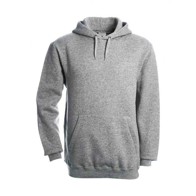 Sweat shirt personnalisable à capuche doublée 280 g/m2 80% coton ring spun peigné, 20% polyester