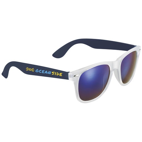 Lunettes publicités de soleil Sun Ray - Miroir Conformes à la norme EN ISO 12312-1 et UV 400. Plastique PC.