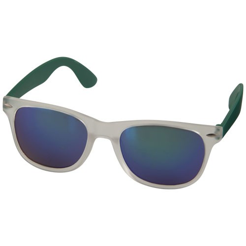 Lunettes personnalisables de soleil Sun Ray - Miroir Conformes à la norme EN ISO 12312-1 et UV 400.  Plastique PC.