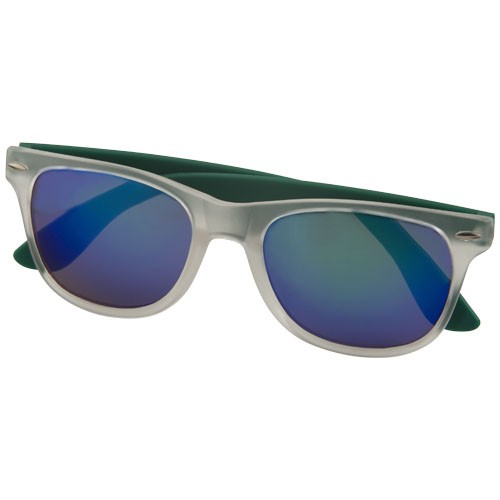 Lunettes personnalisées de soleil Sun Ray - Miroir Conformes à la norme EN ISO 12312-1 et UV 400.  Plastique PC.