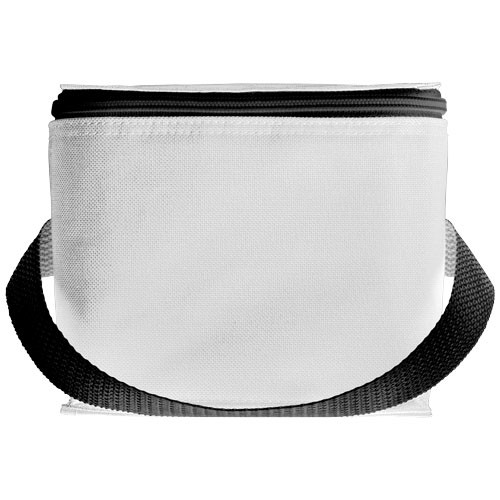 Sac publicitaire isotherme Tromso 4 canettes Avec compartiment principal zippé et poignée pour un transport aisé. Polyester 60