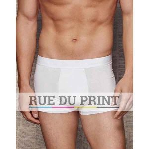 Boxer publicitário masculino Dexter 195 g/m² 92% algodão penteado, 8% elastano em jersey simples
