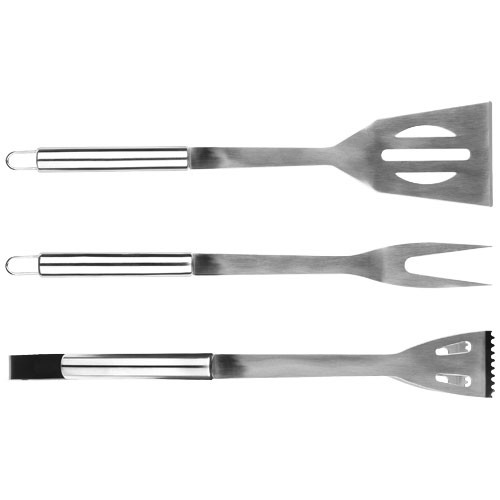 Set personnalisé de barbecue 3-pièces avec sac isotherme Dox Un must pour tous les carnivores et buveurs en extérieur.