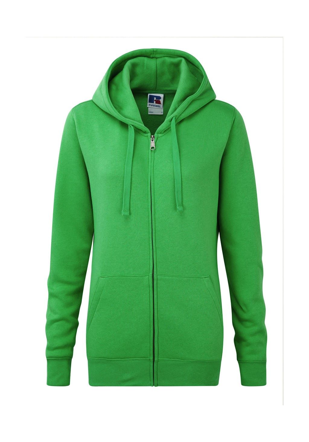 Sweat personnalisable femme à fermeture Authentic 280 g/m² 80% coton ringspun peigné, 20% polyester (tissu triple épaisseur)