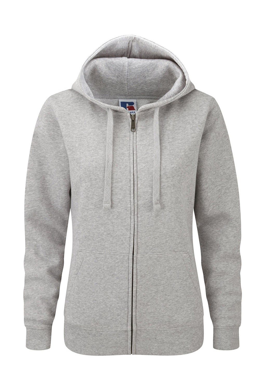 Ladies' publicitaire Authentic Zipped Hood 280 g/m² 80% coton ringspun peigné, 20% polyester (tissu triple épaisseur)