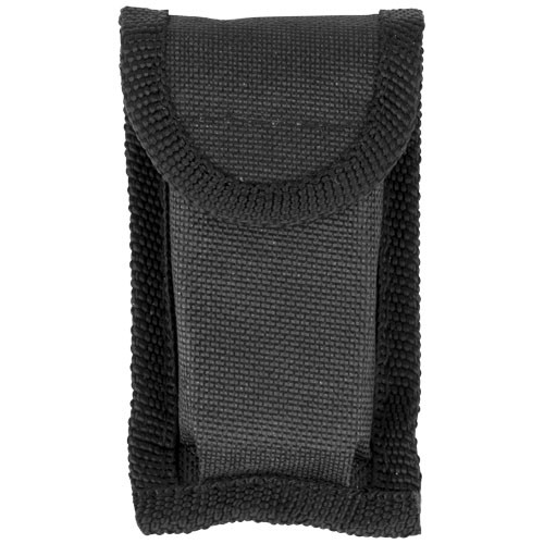Outil publicité multifonctions avec lampe torche Casper Fourni avec une pochette nylon avec passant  pour ceinture et fermeture