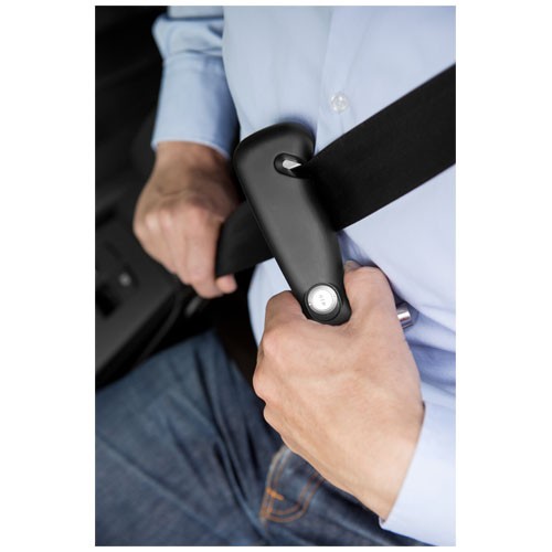 Outil publicitaire d'urgence automobile 3-en-1 Design Exclusif. Plastique ABS et revêtement doux au toucher.