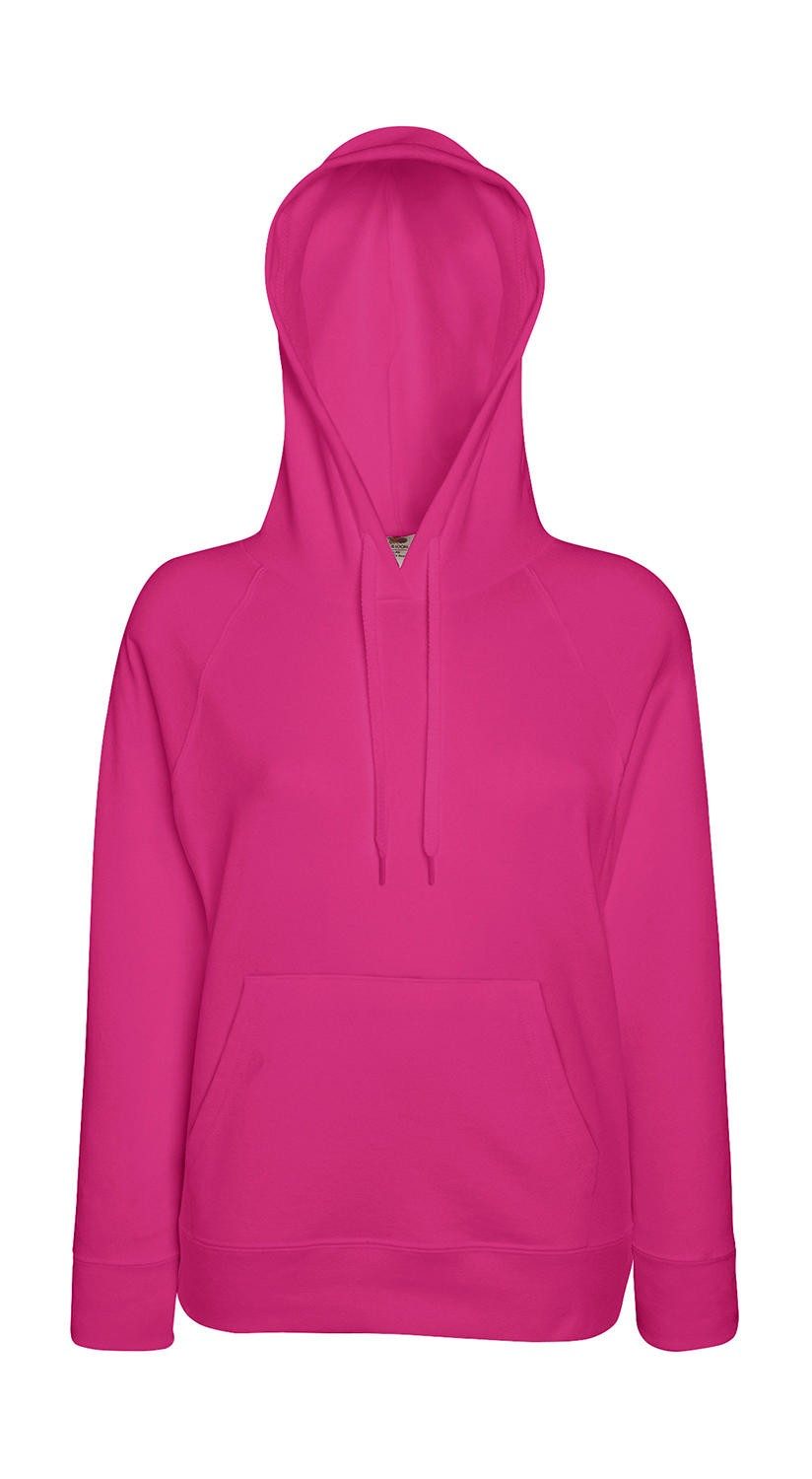 Sweat personnalisable femme léger Fit 240 g/m² 80% coton (Belcoro®), 20% polyester polaire non brossé très léger