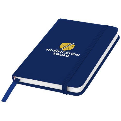 Carnet personnalisable de notes A6 Spectrum Inclut 96 pages de papier ligné 60g/m².  Carton + couche de PVC.