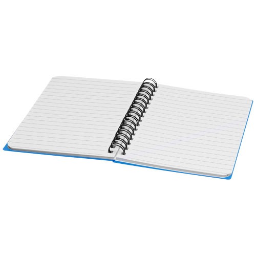 Carnet personnalisable de notes ColourBlock A6 Avec 70 feuilles de papier blanc ligné (70gr/m2).  Plastique PP.