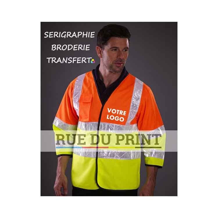 Veste de sécurité 2 tons