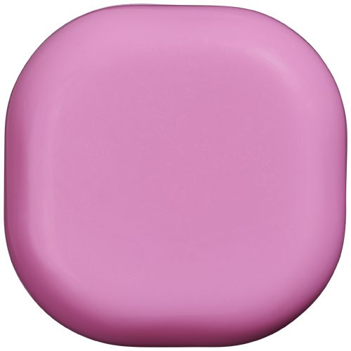 Bálsamo labial com aroma de baunilha Cubix personalizável em um pequeno cubo. Desparafuse a tampa para acessar o protetor labial.