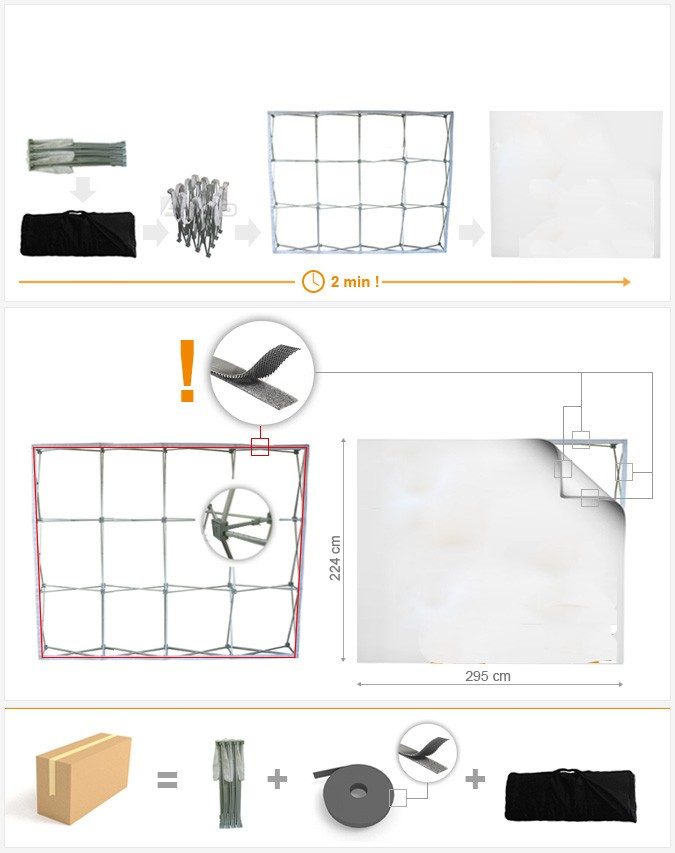 Pop-up Stand Dréckerei
