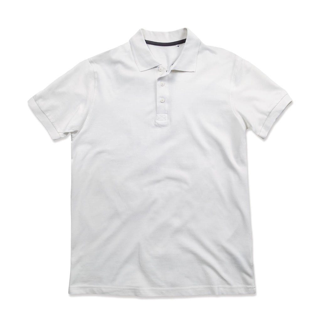 Polo personnalisé Harper 180 g/m²  100% coton, ring spun peigné (piqué)  Bord côte au col et poignets