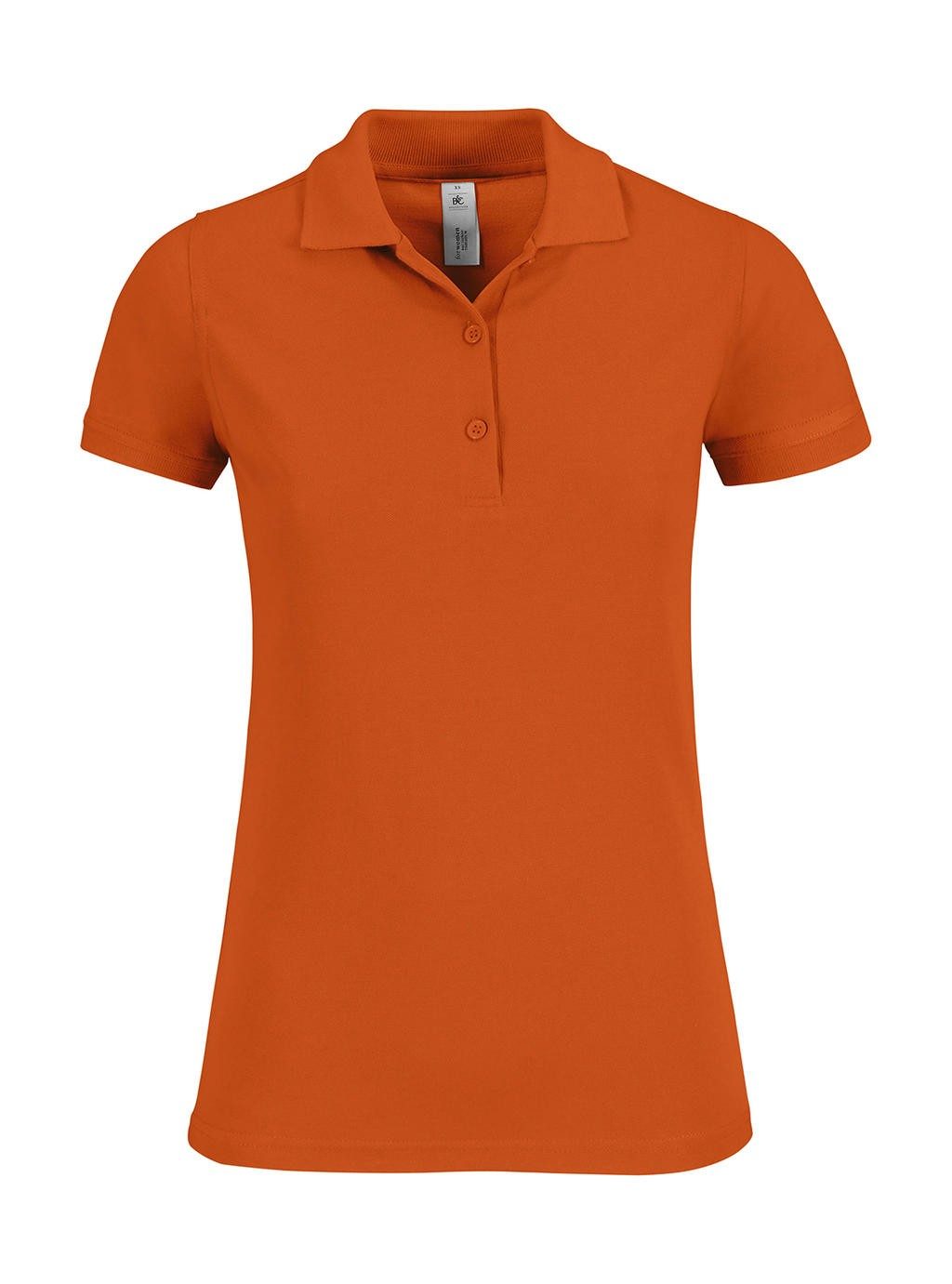 Haut personnalisable femme intemporel Safran 180 g/m²  100% coton, prérétréci, ring-spun peigné (piqué fin)