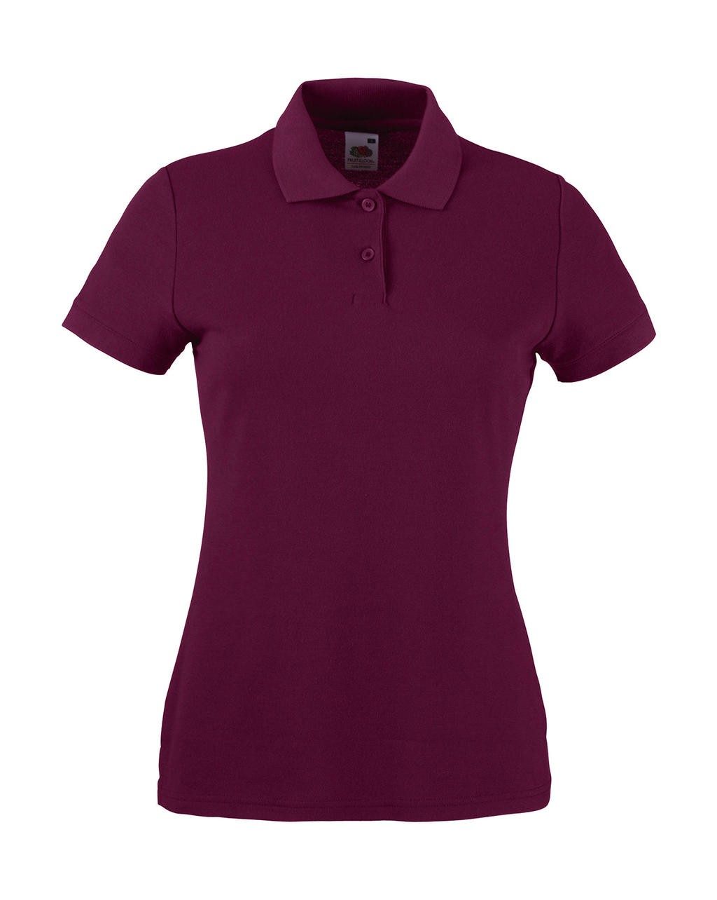 Polo publicité femme Blended Fabric 180 g/m² (White: 170 g/m²) 65% polyester, 35% coton