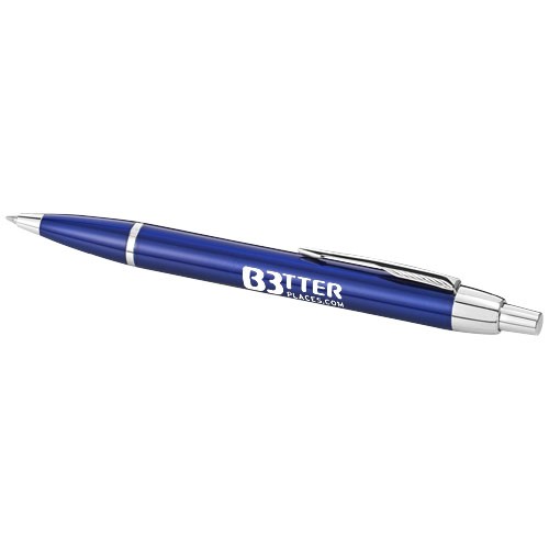 Stylo personnalisable à bille Parker IM Présentation dans coffret cadeau Parker. Livré avec recharge de stylo à bille QuinkFlow
