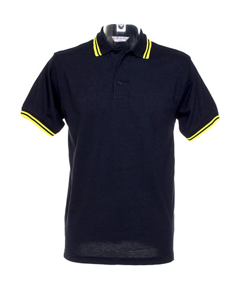 Polo personnalisable Collar 185 g/m²  65% polyester, 35% coton  patte de boutonnage 3 boutons