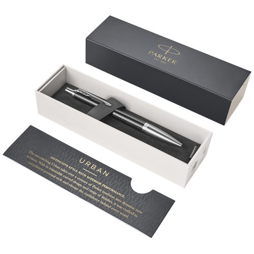 Stylo publicitaire à bille Urban Premium distinctif pour des performances remarquables. Entre tradition et modernité