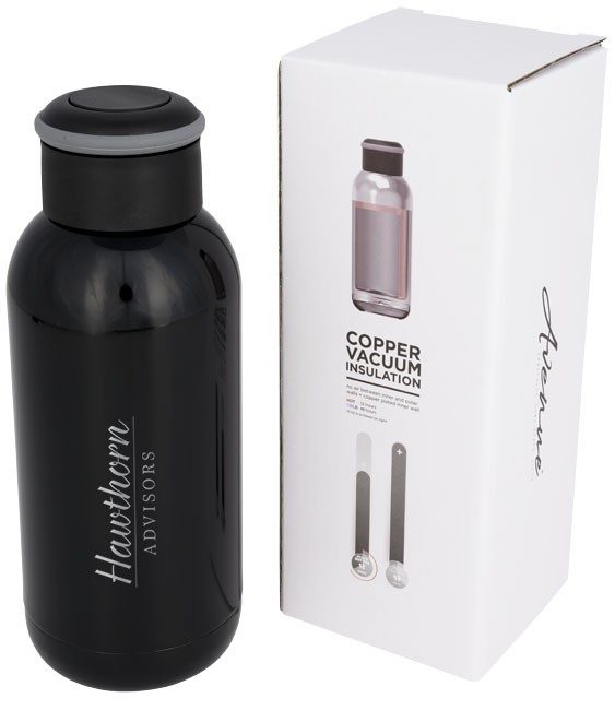 Mini bouteille isotherme Copa avec isolation vide et cuivre