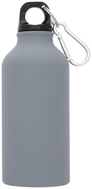 Bouteille sport mat 400 ml avec mousqueton Oregon
