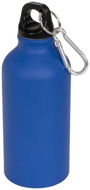 Bouteille sport mat 400 ml avec mousqueton Oregon
