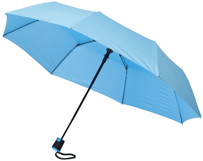 Parapluie 21" 3 sections ouverture automatique Wali